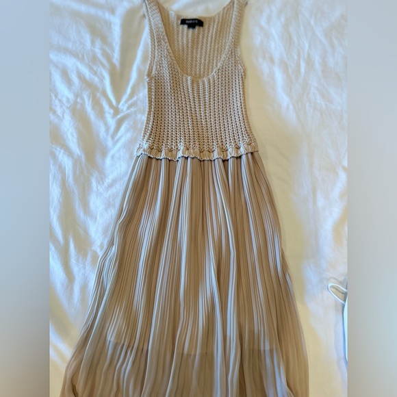 Urban Outfitters Margot Knit Taupe Dress - Picture 2 of 3